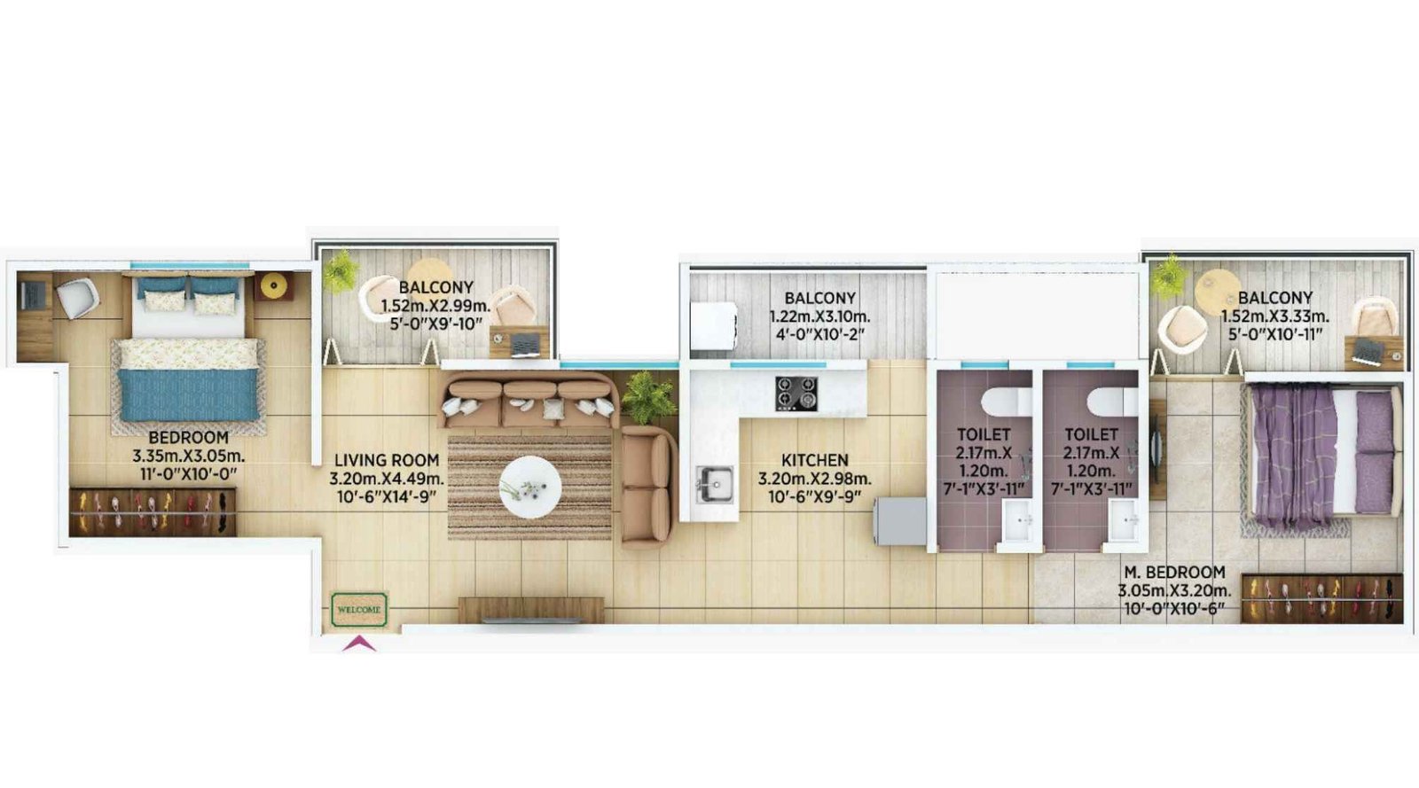 Gurukrupa-7-Avenue-Floor-Plan-2BHK-744-Sq.ft